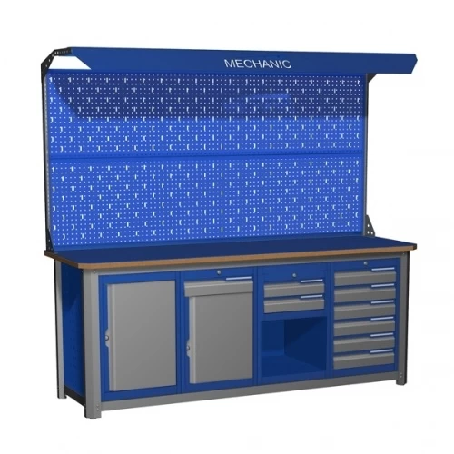 Верстак Mechanic-М20.01ППС16 Э2С