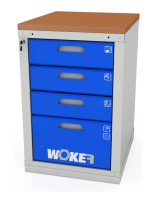 Тумба станочная WOKER PRO 04 SF